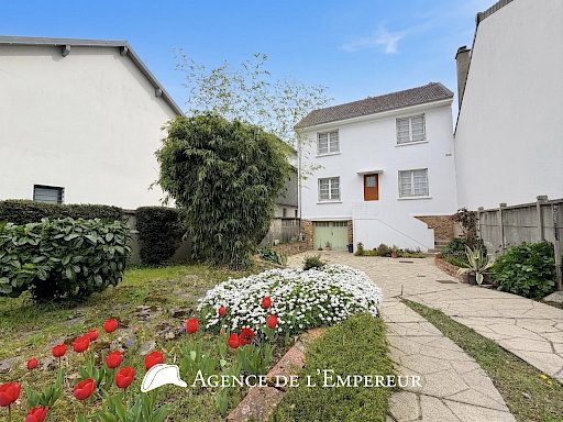 3 chambres - Maison de 91 m2 habitables sur sous-sol total (46 m2) - Parcelle 495 m2 - 2