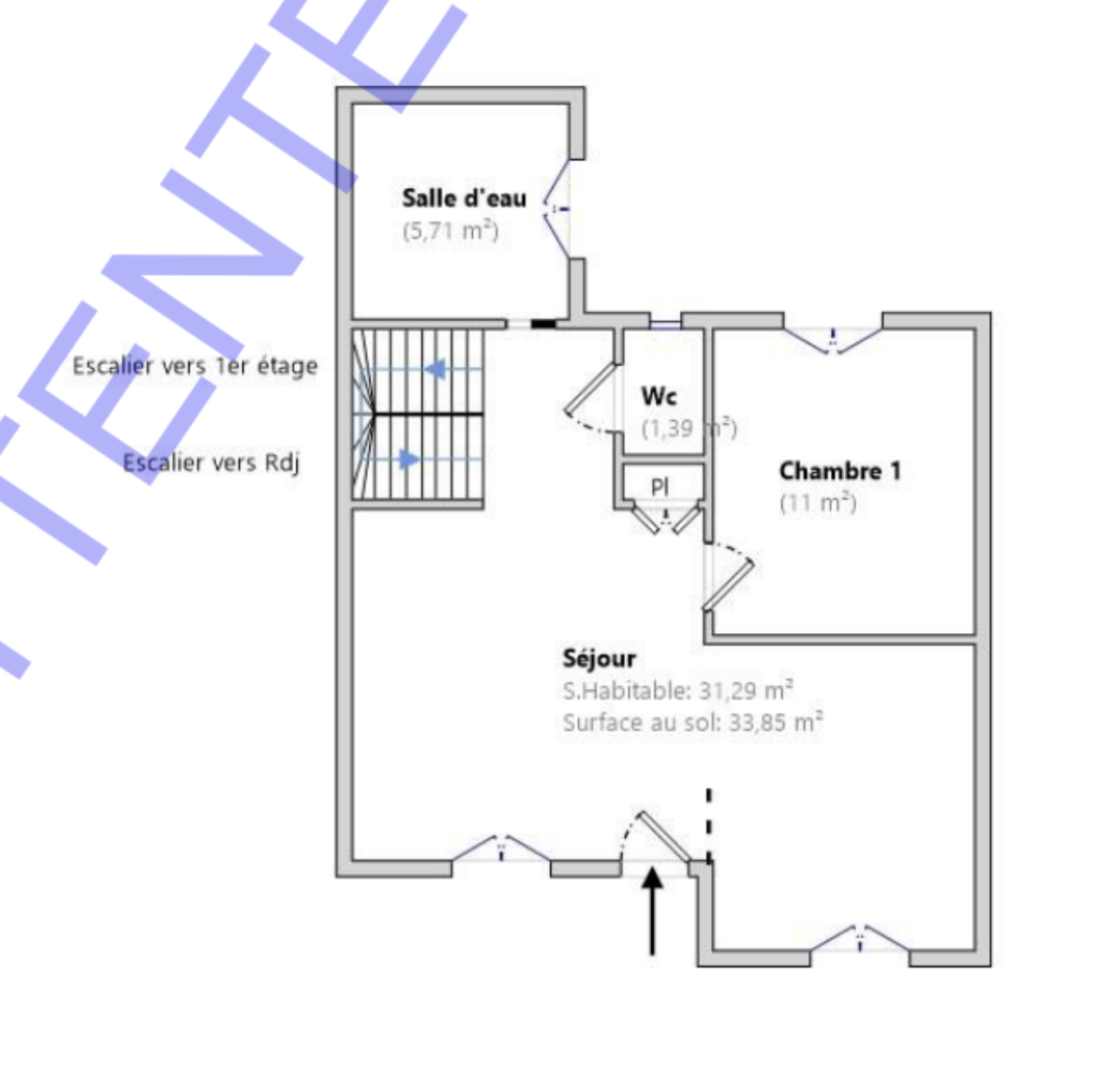 MAISON EN LOCATION MEUBLÉE proche du centre-ville