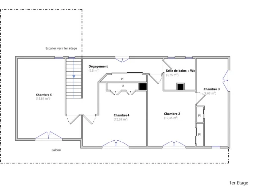 MAISON 8 PIÈCES - PLATEAU RUEIL