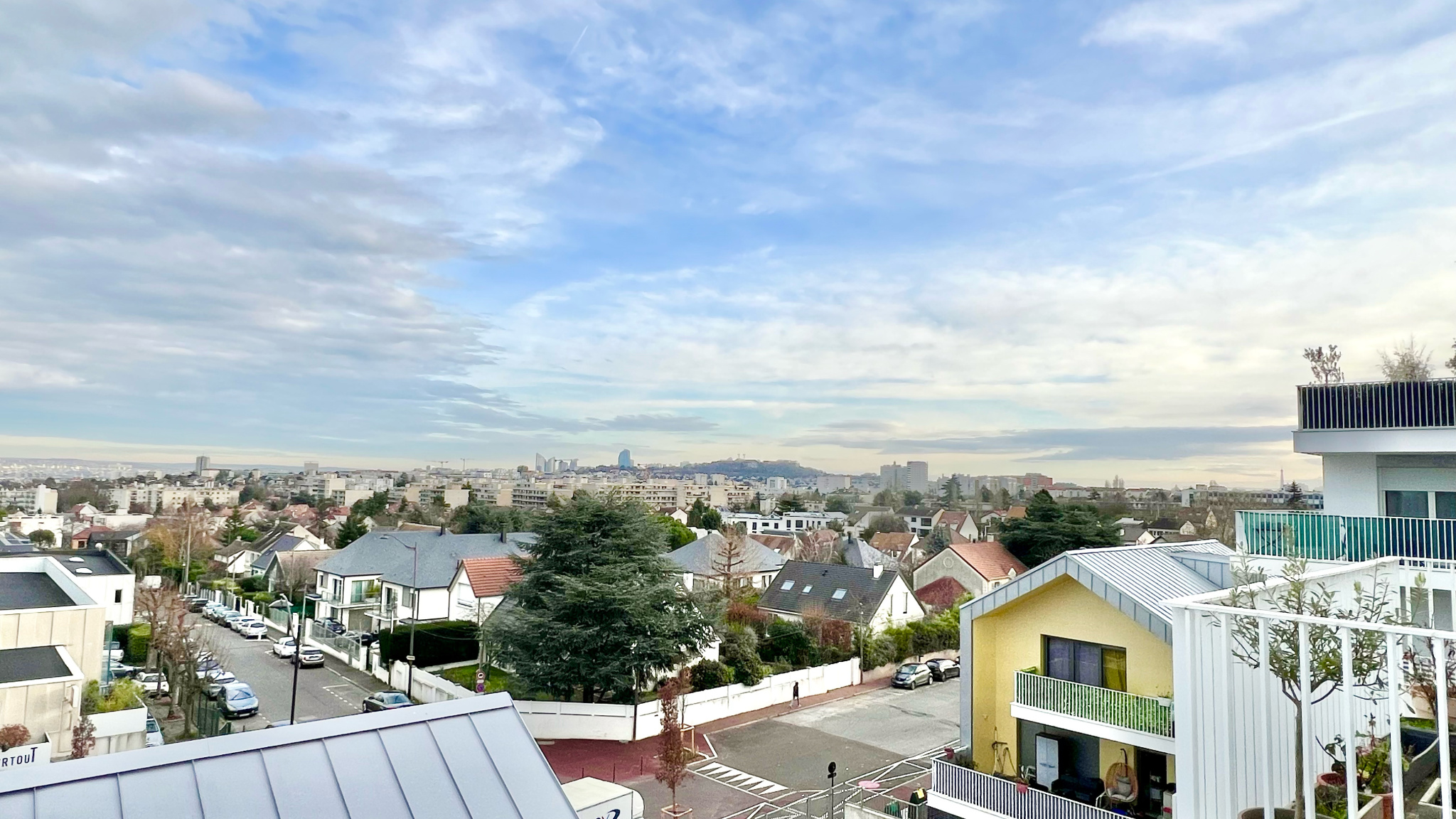 Appartement 3 pièces 59,27 m2 avec grand balcon et vue dégagée - Quartier Châtaigneraie